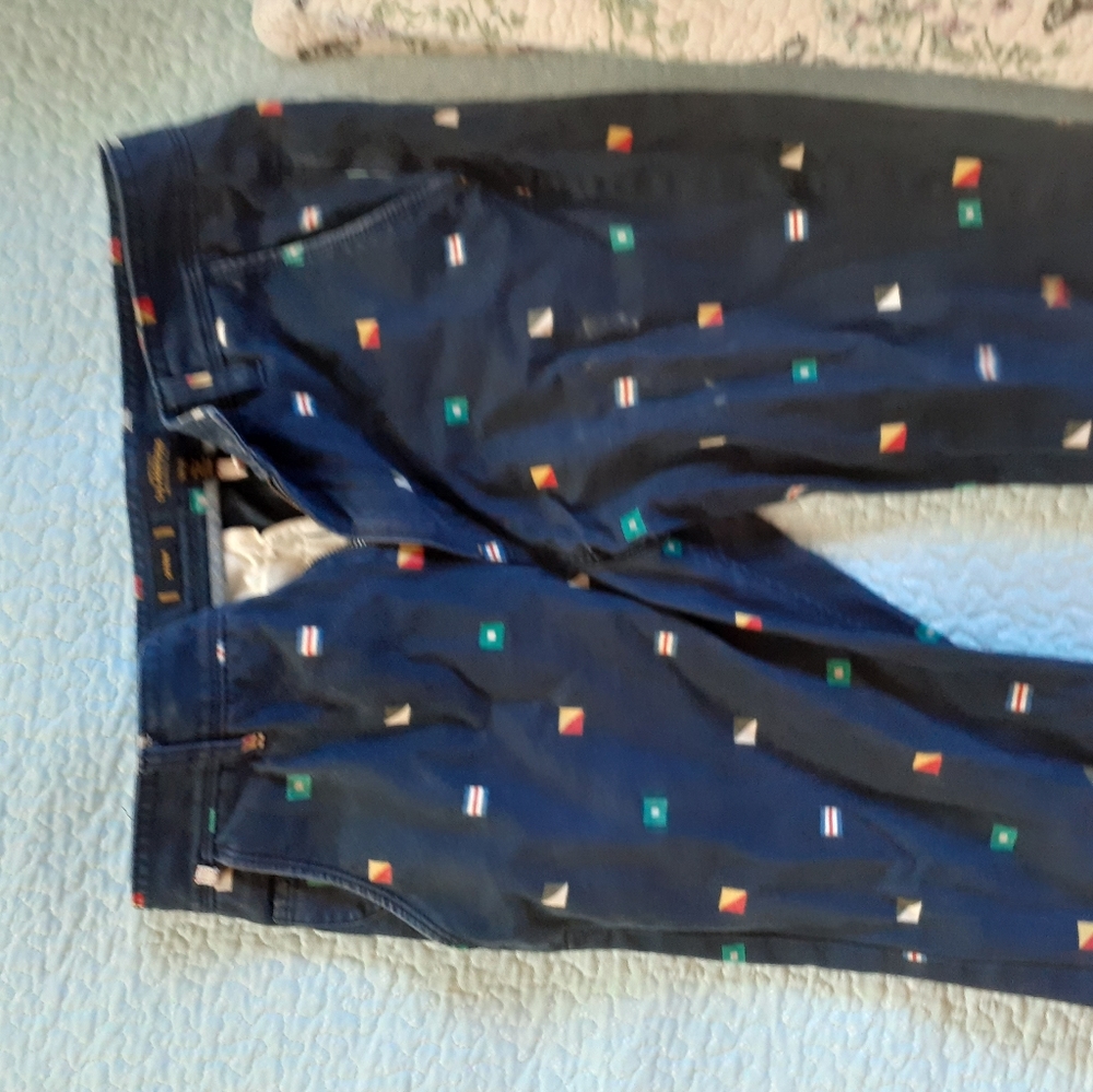 urban outfitters skinny patterned embroidered pant